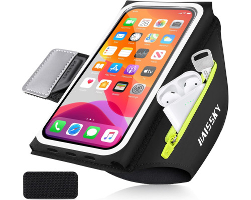 Спортивний чохол на руку для смартфонів до 6.8 дюймів для Apple iPhone та Samsung Galaxy