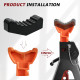 Гумова накладка для підставки під автомобіль 3 тонни