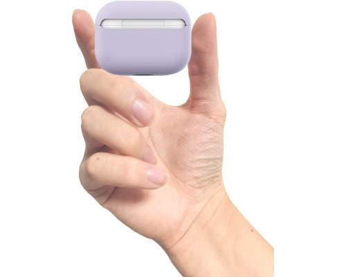 Силіконовий чохол для AirPods Pro (фіолетовий)