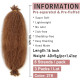 Волосся для плетіння XTREND Springy Afro Twist 16