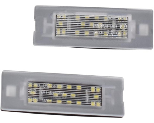 Комплект LED-підсвічування номерного знака для Fiat Panda 6500K
