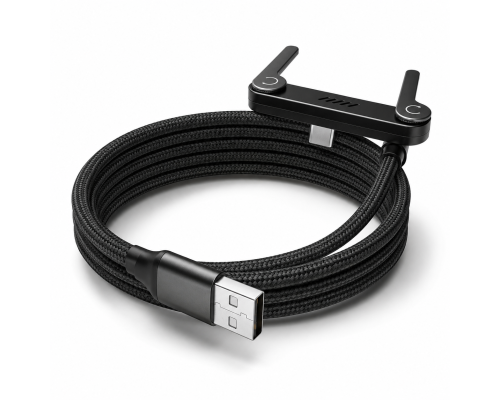 Кабель USB-A — USB Type-C до 65 Вт із вбудованою підставкою для смартфона