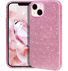 Захисний чохол з блискітками для iPhone 12 Mini та iPhone 13 Mini Pink