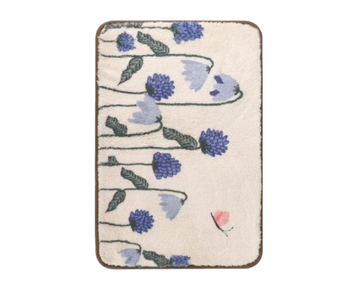 Килимок для ванної Lavezee Floral Square Bohemian 60 х 40см