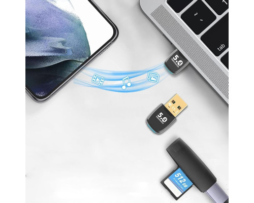 Bluetooth-адаптер для ПК (версія 5.4, радіус дії 20 м)