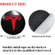 Захисні ковпачки на колісні диски Tesla Model 3/Model Y 56 мм