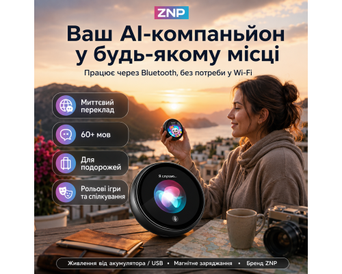 Електронний перекладач з підтримкою Bluetooth та LED-дисплеєм