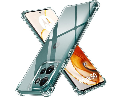 Прозорий силіконовий чохол ivoler для Motorola Moto Edge 50