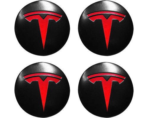 Захисні ковпачки на колісні диски Tesla Model 3/Model Y 56 мм