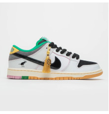 Жіночі кросівки CSEF X Nike Dunk Low SB White Clear Emerald HJ4132-100