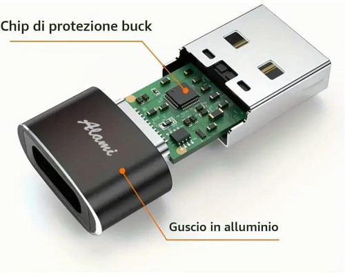 Комплект перехідників USB Type-A на USB Type-C для пристроїв Apple та Samsung 3 шт.