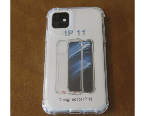Прозорий силіконовий чохол для iPhone 11