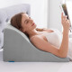 Ергономічна подушка-клин NOFFA для спини з піною Memory Foam