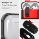 Захисний протиударний чохол для Apple AirPods 4 з карабіном