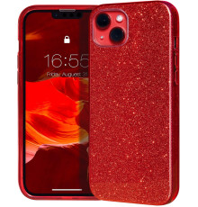 Захисний чохол з блискітками для iPhone 12 Mini та iPhone 13 Mini Red