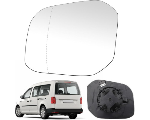 Асферичне скло бічного дзеркала для VW Caddy