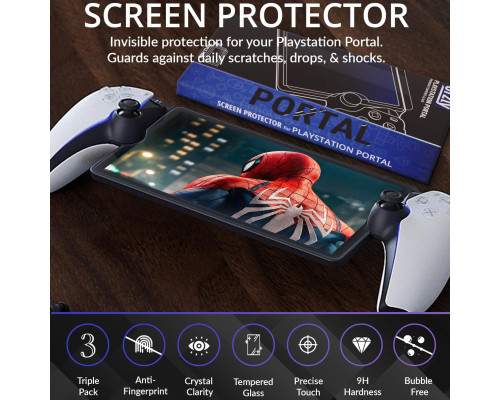 Захисне скло Orzly для PlayStation Portal (Комплект 4шт)