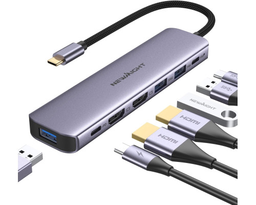 USB-C док-станція Newmight 7-в-1