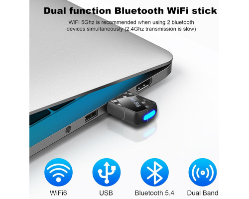 Адаптер Pixelure USB 2.0 Bluetooth WLAN