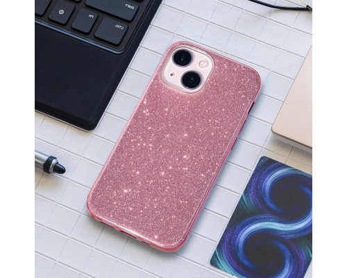 Захисний чохол з блискітками для iPhone 12 Mini та iPhone 13 Mini Pink