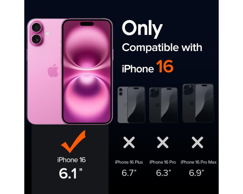 Прозорий захисний чохол для iPhone 16