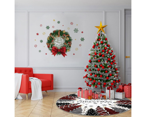 Килим U'Artlines Christmas Round Area Rug