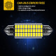 Світлодіодні лампи C5W Festoon 41-42 мм для внутрішнього освітлення автомобіля 9 шт.