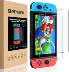 Захисне скло SEVENTHGO для Nintendo Switch (2017), комплект 2 шт