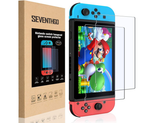 Захисне скло SEVENTHGO для Nintendo Switch (2017), комплект 2 шт