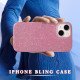 Захисний чохол з блискітками для iPhone 12 Mini та iPhone 13 Mini Pink