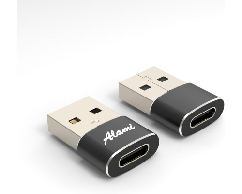 Комплект перехідників USB Type-A на USB Type-C для пристроїв Apple та Samsung 3 шт.