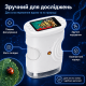 Дитячий мікроскоп із дисплеєм та LED-підсвічуванням, білий