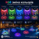 Плаваючий RGB світильник для басейну AMILL на сонячній батареї