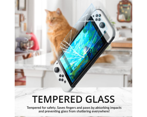 Набір захисного скла для Nintendo Switch ( 4 шт)