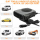 Портативний автомобільний обігрівач-тепловентилятор 12V 150W