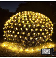 Вулична світлодіодна гірлянда сітчаста LED з 8 режимами