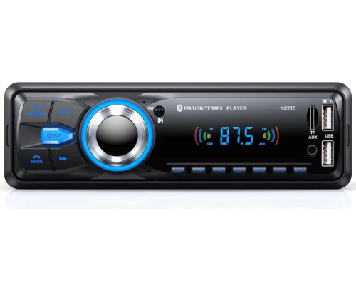 Автомобільне радіо з Bluetooth Chismos N2215 1DIN