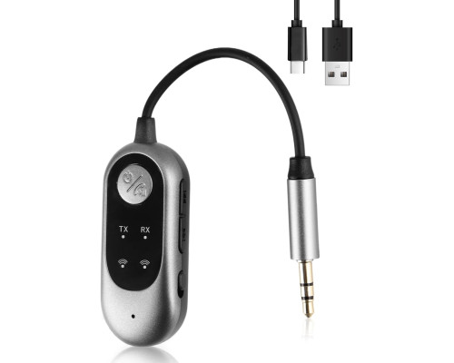 Бездротовий Bluetooth аудіоадаптер 2-в-1 для телевізора
