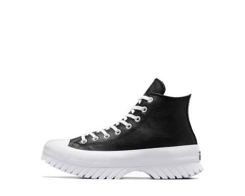 Жіночі кеди Converse Chuck Taylor All Star Lugged 2.0 Leather High Black White A03704C
