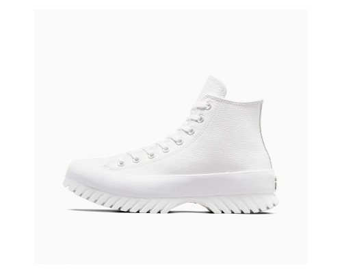 Жіночі кеди Converse Chuck Taylor All Star Lugged 2.0 Leather High White Black A03705C
