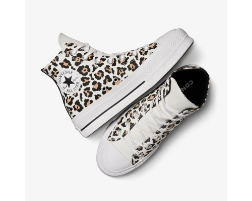 Кеди унісекс Converse Chuck Taylor All Star Lift Leopard Love A05359C