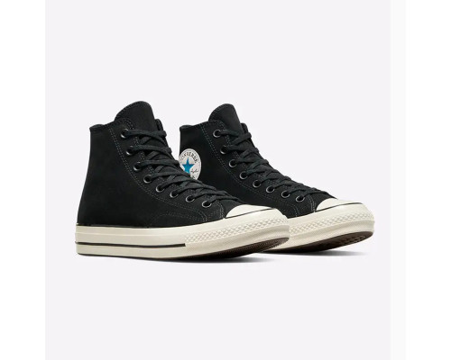 Кеди унісекс Converse Chuck 70 Suede High Black Egret A05599C