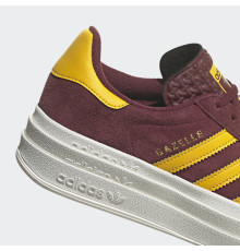 Жіночі кросівки Adidas Gazelle Bold Shadow Red Gold IF5195