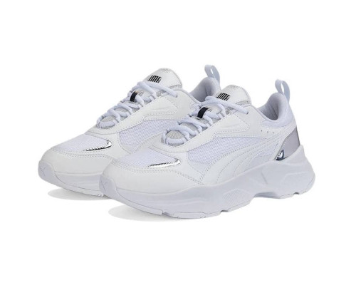 Жіночі кросівки Puma Cassia Distressed White Silver 387645-02