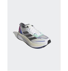 Кросівки чоловічі Adidas Adizero Boston 11 White Lucid Blue Fuchsia HQ3693