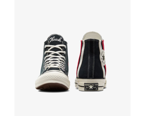 Чоловічі кеди Converse Chuck 70 High Archival Stripes Black A07441C
