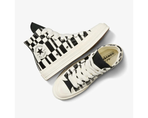 Жіночі кеди Converse Chuck 70 High Checkered Prints A08764C