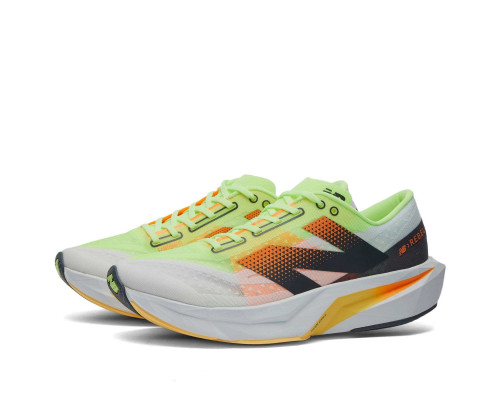 Чоловічі кросівки New Balance Fuel Cell Rebel v4 White Bleached Lime Glow MFCXLL4