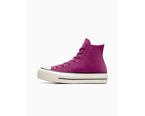 Жіночі кеди Converse Chuck Taylor All Star Lift Platform High Colorful Suede Quantum Violet A11143C