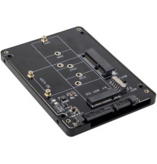 Комбінований адаптер 2 в 1 M.2 NGFF B-key & mSATA SSD на SATA 3.0